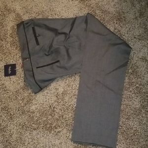 Stylish Black and Grey business pants.